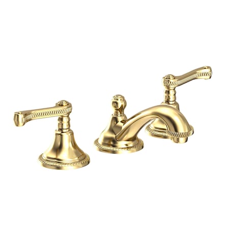Newport Brass Widespread Lavatory Faucet in Forever Brass (Pvd) 980-01